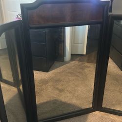 Tri-fold free-mirror