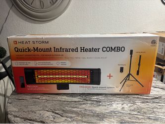 HEAT STORM - QUICK MOUNT HEATER COMBO