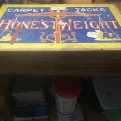 Antique Wooden Crate Great Condition