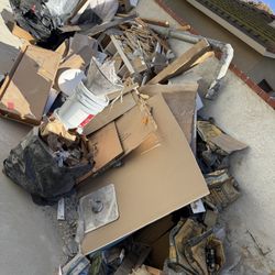 Cardboard Boxes Trash 