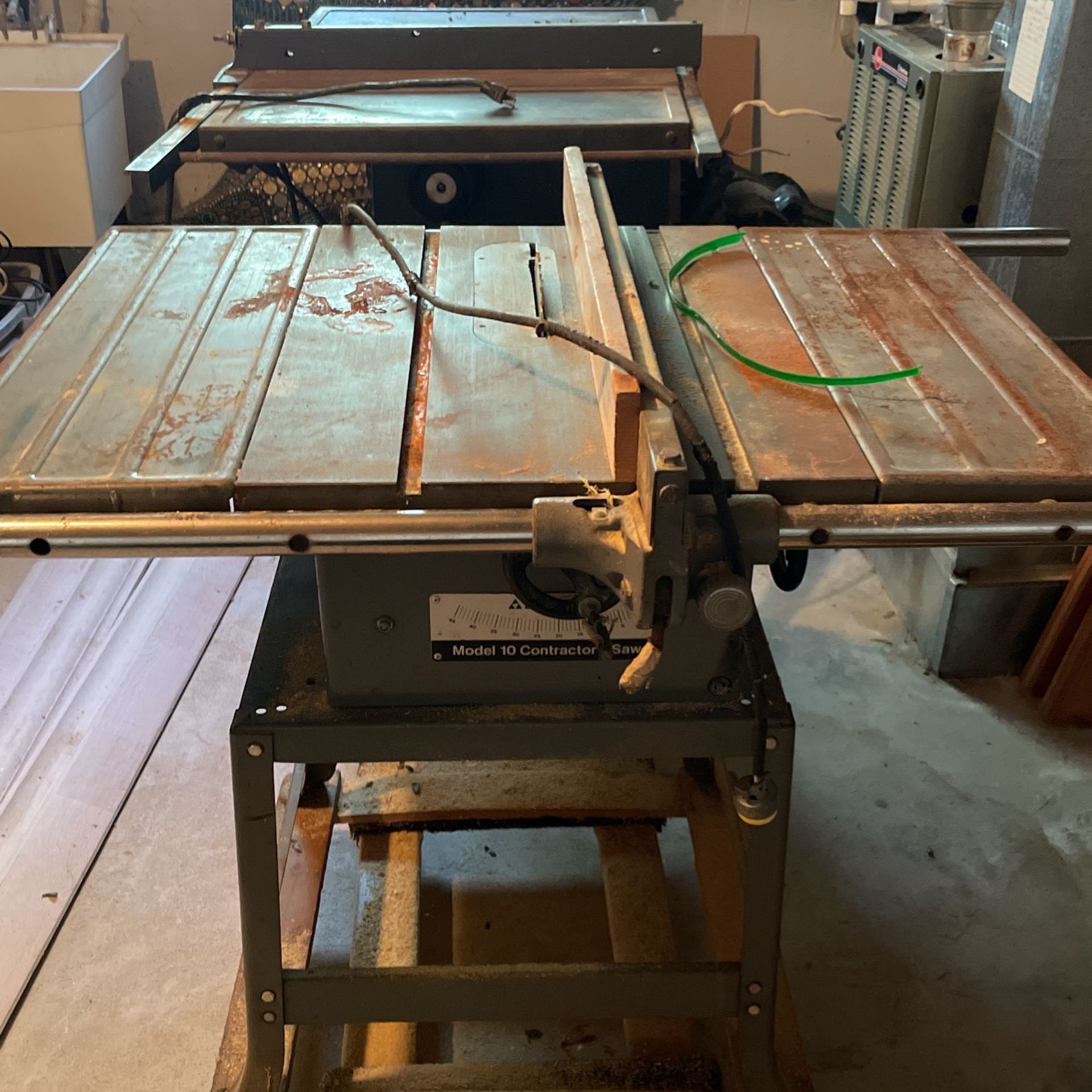 Table Saws, Radial Arm Saws, Drill Press