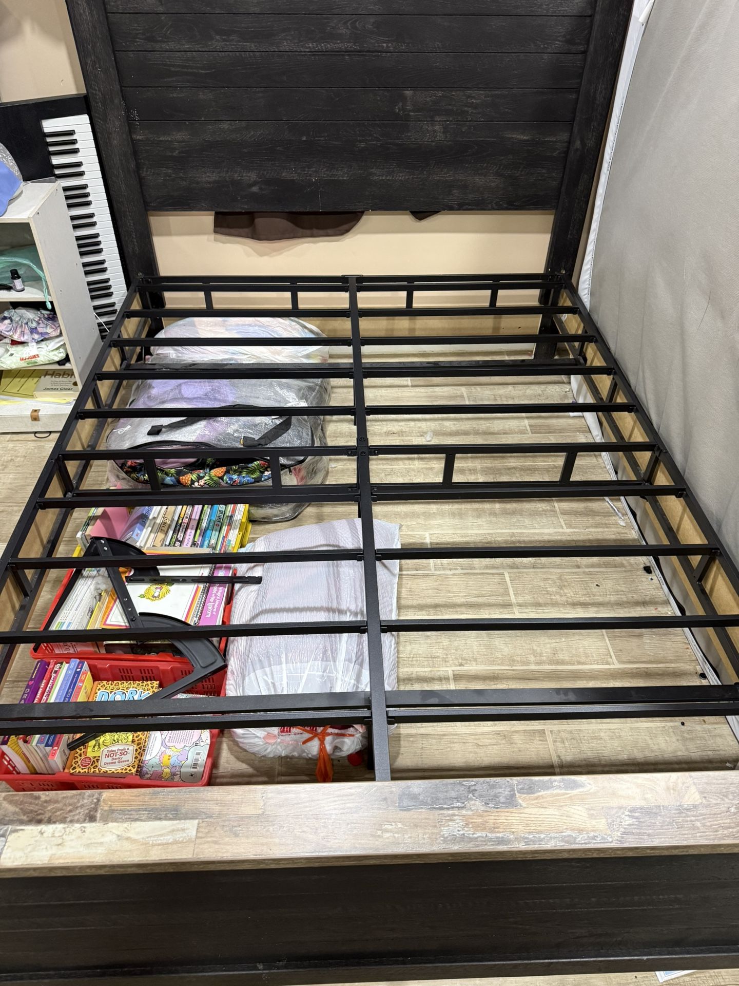 Bed Frame, Metal Box Spring, Spring Bed, Bed Protector