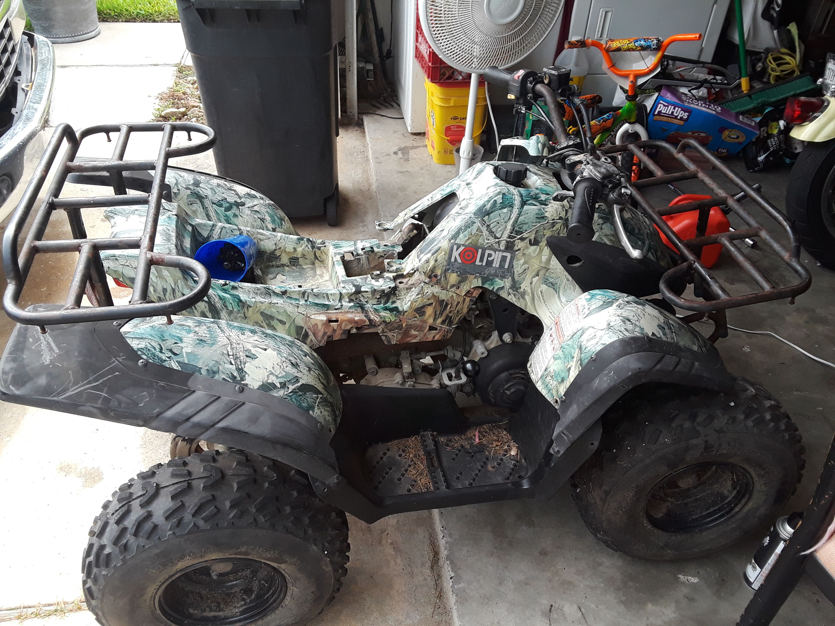 Kolpin 90cc atv fore willer