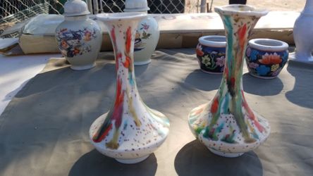 Ceramic vases