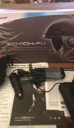 SENA SPH10H-FM Helmet intercom