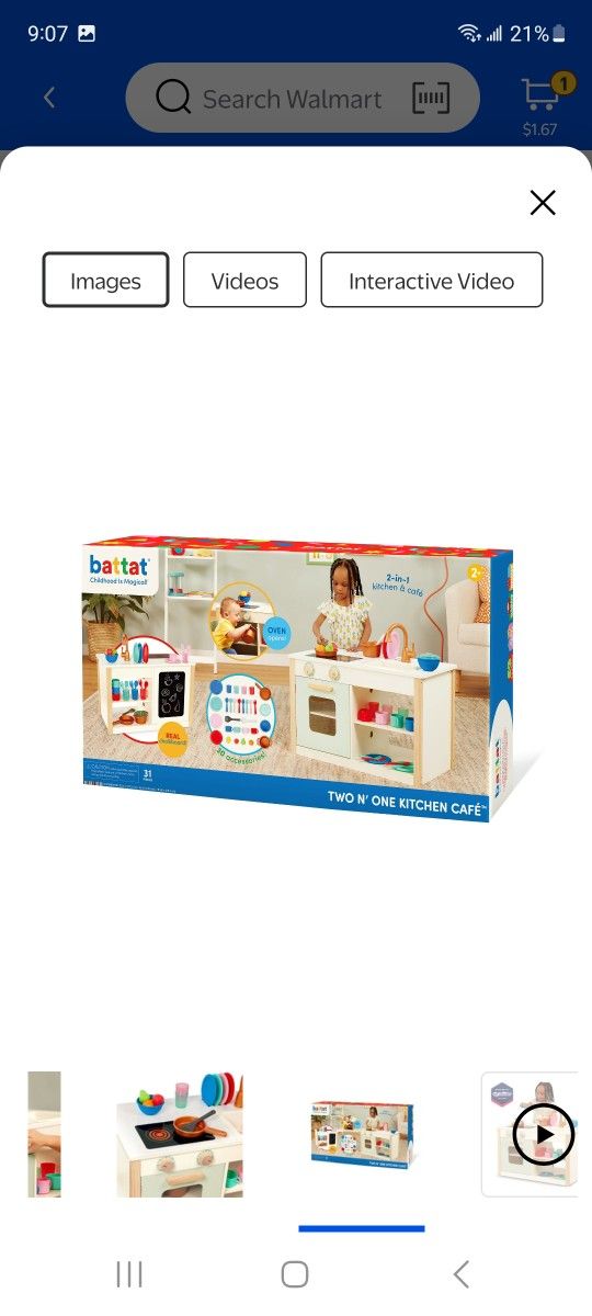 Toddler Kitchen Playset