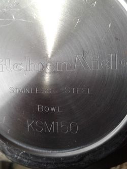 Kitcheaid Mixer Bowl Ksm 150 Twist Lock