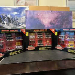 Limited Edition Racing Champions Special Issue Set #1, #2 and #3 with Emblems.  New Unopened. $20.00 per set. 9 sets available!