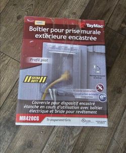New, Still In The Box Out Door Electric Outlet