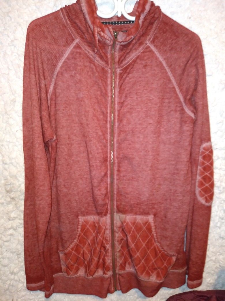 Womens Tunic Full Zip Jacket