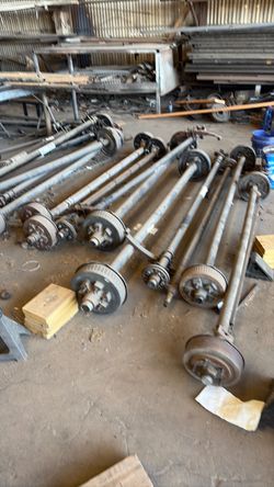 Trailer axles