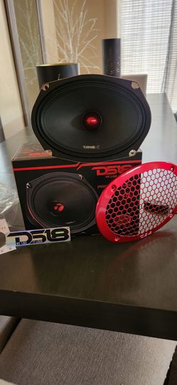 New!! DS18 6x9 Mid Range Speaker