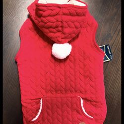 Super Cute Red Cable Knit Doggie Sweater🟥NEW