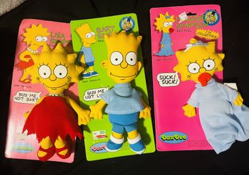 The Simpsons Vintage Rag Dolls