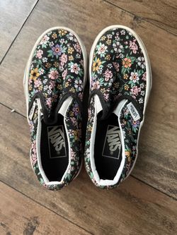 Vans Floral Slip-On Sneakers 11T