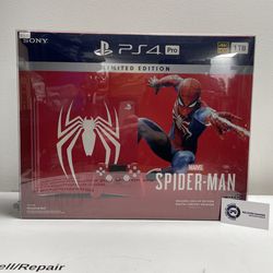 PlayStation 4 Pro 1TB Spider-Man Limited Edition - Sealed - For Sale Or Trade