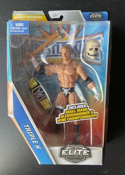 Wwe elite  wrestlemania HHH