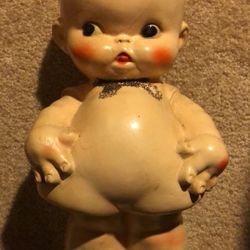  1940’s Carnival Prize Kewpie Doll With Wings