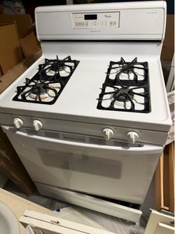 White stove