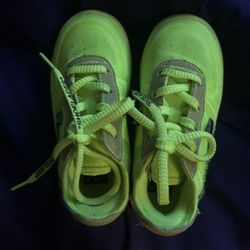 Off White Air Force 1s "Volt"