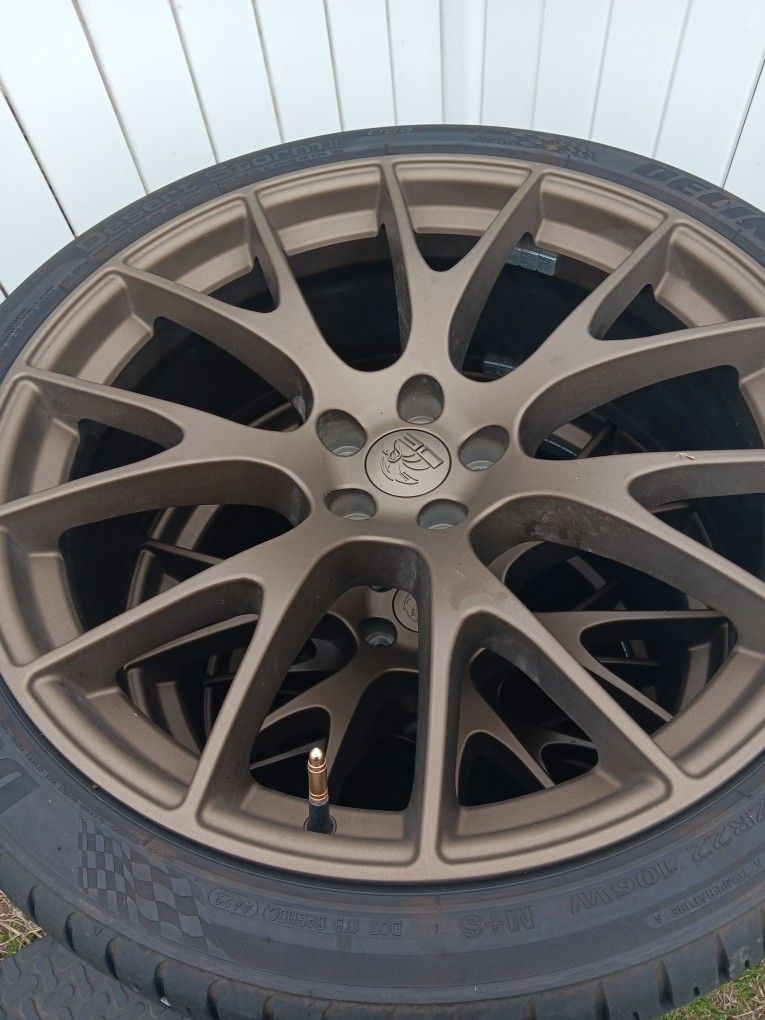 22in Hellcat Replicas Bronze