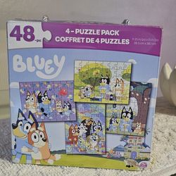 Bluey rompecabezas