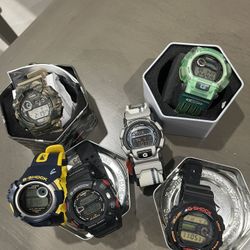 G-Shock Watches Various Colors