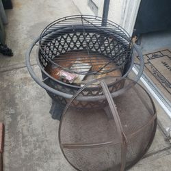 Fire PIT with Grill