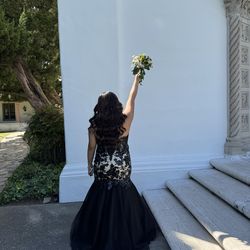 Formal /Prom Dress With Corset Back