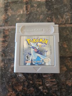 Pokémon silver version game Boy Color. AUTHENTIC