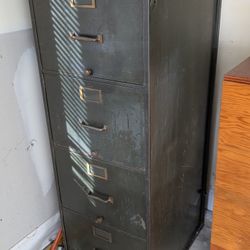 FIreproof File Cabinet - Dark Green