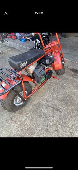 Coleman mini bike