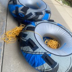 Set Of 2 WARP SPEED  Water Tubes  46”- Could Be Sold Separately $100 Each 