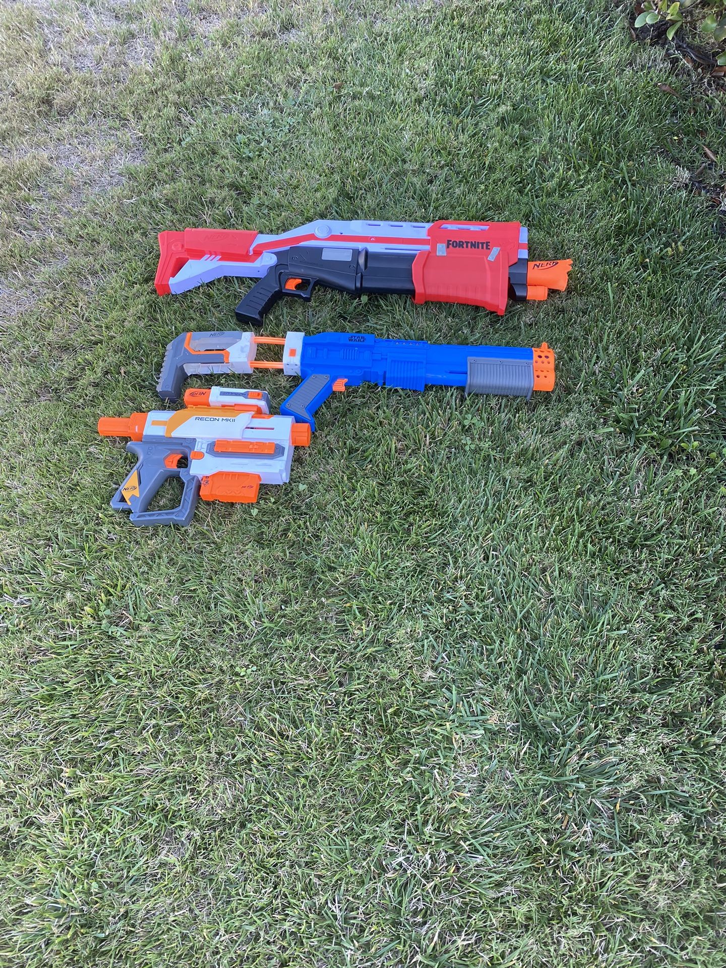 Nerf Guns With Attachments