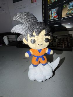 3d Printed Knitte Goku 