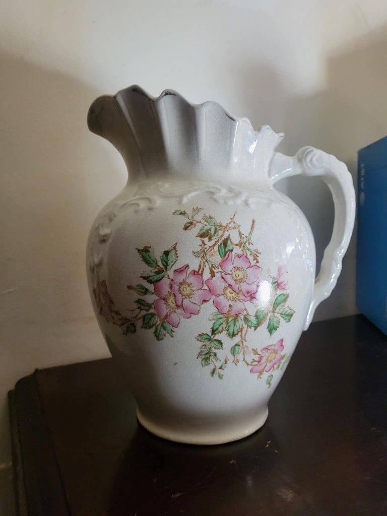 Vintage English Ironstone Pitcher 
