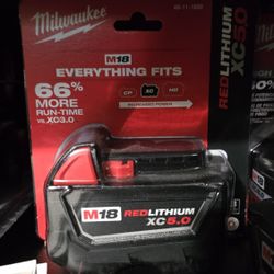 Milwaukee RedLithium M18 XC5.0 Battery