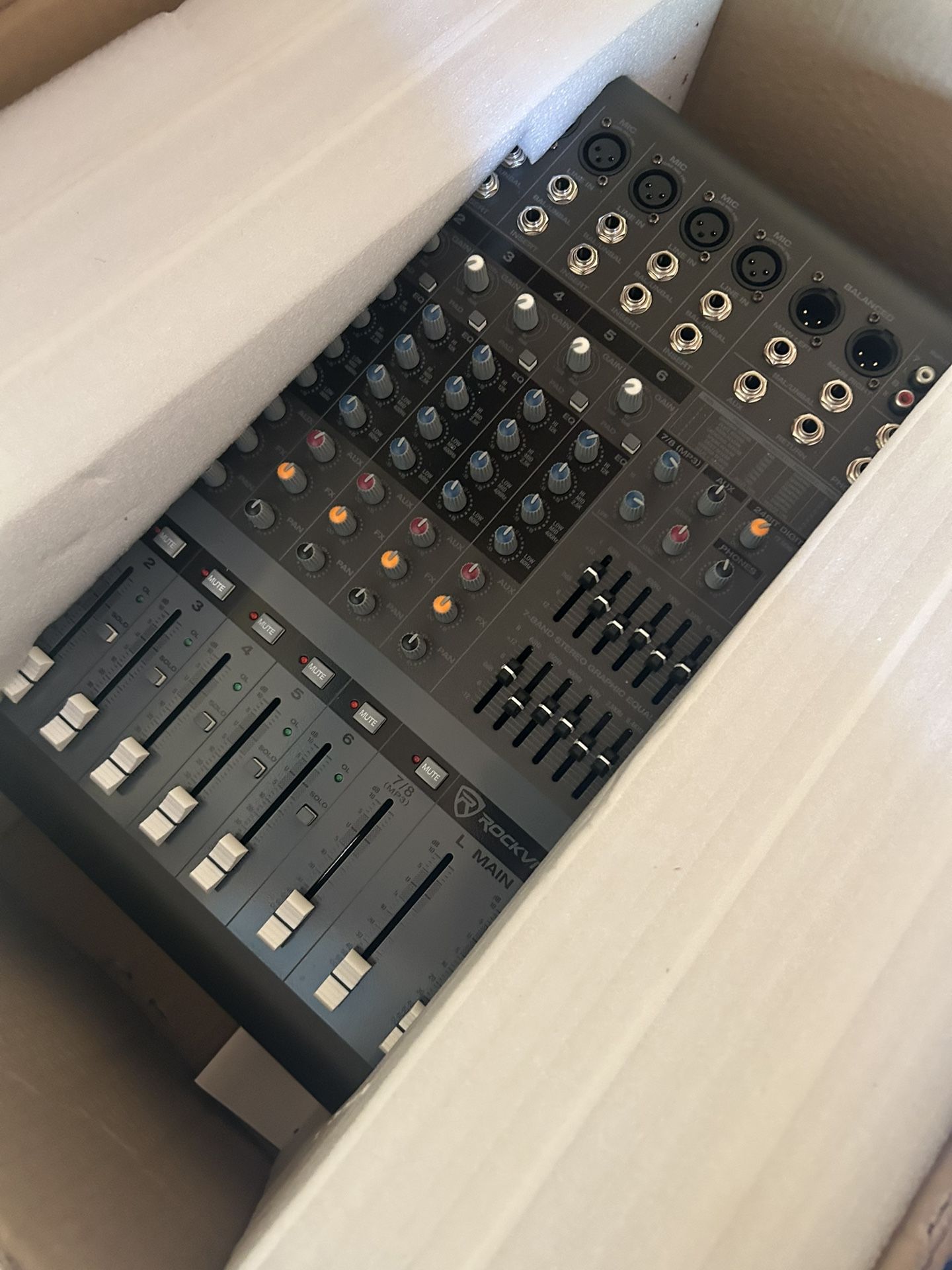 Powered Mixing Board