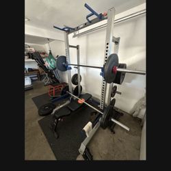 Squat Rack Bench Press Half Rack