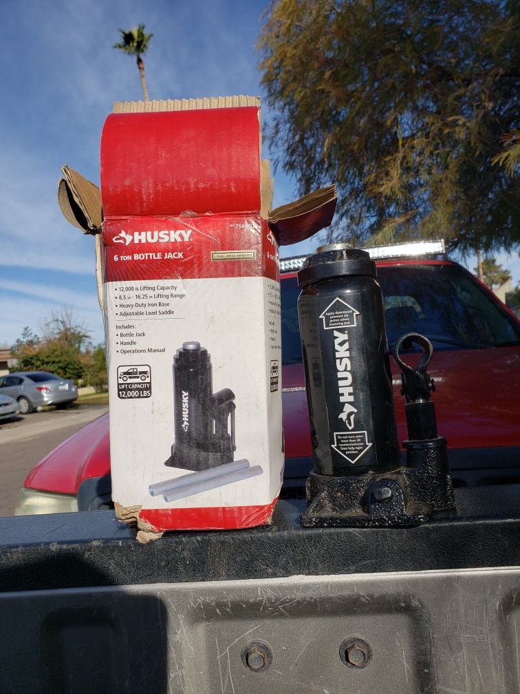 Husky Ton Bottle Jack Manual Free Delivery