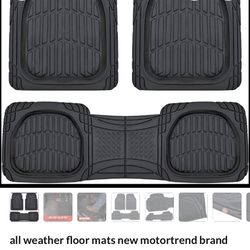 all weather floor mats all sizes $15-$20/tapetes hule grueso todas medidas 