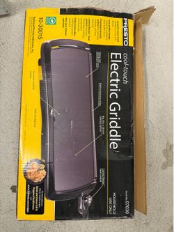 Electric griddle