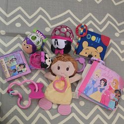 Baby girl Disney belle toys