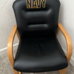 Leather “Navy” Chair