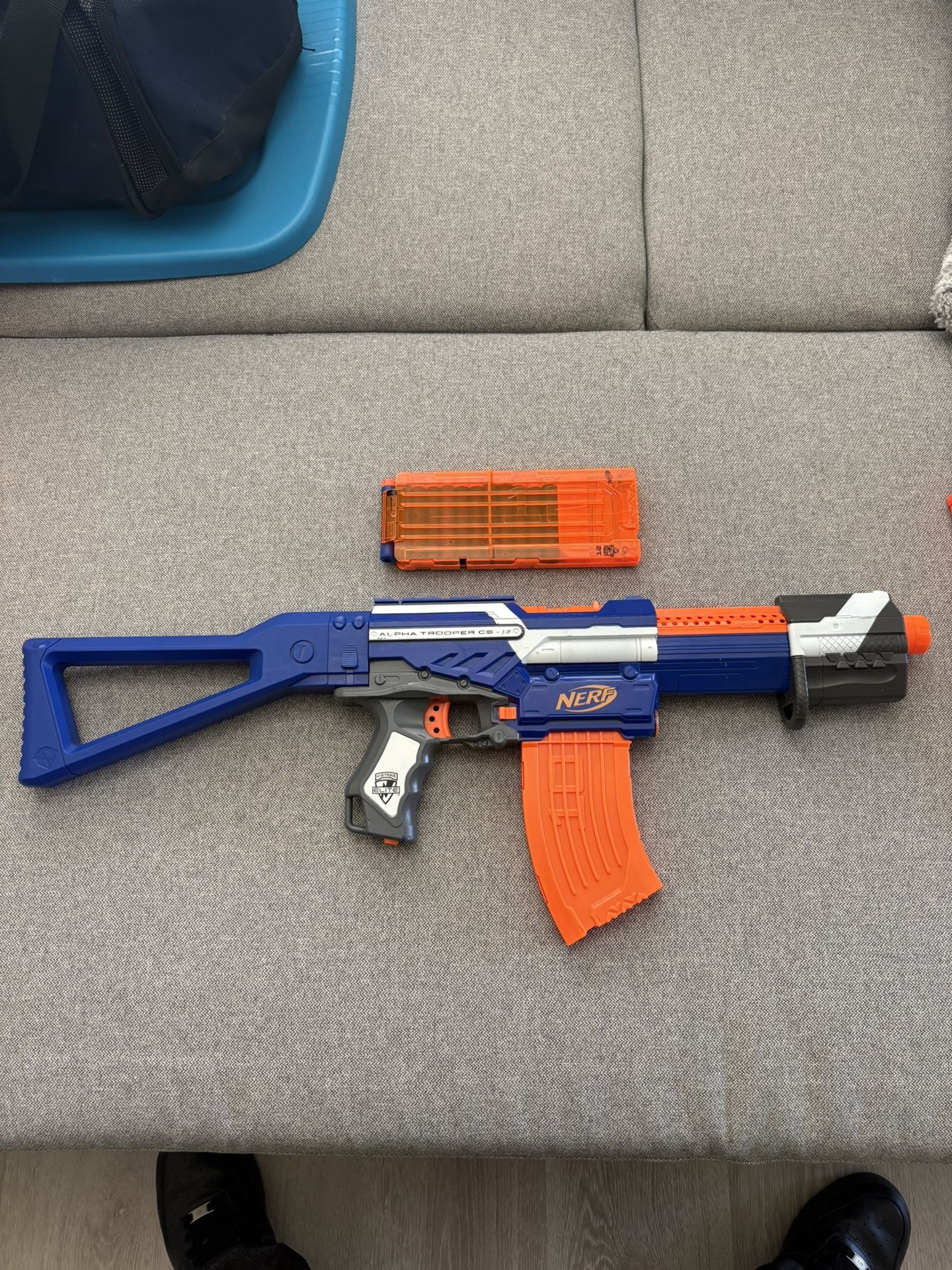 Nerf Elite Alpha Trooper CS-12 (Used)