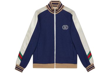 Gucci Interlocking G Wool  Jersey Track Jacket