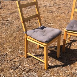 Pine Wood Chairs 