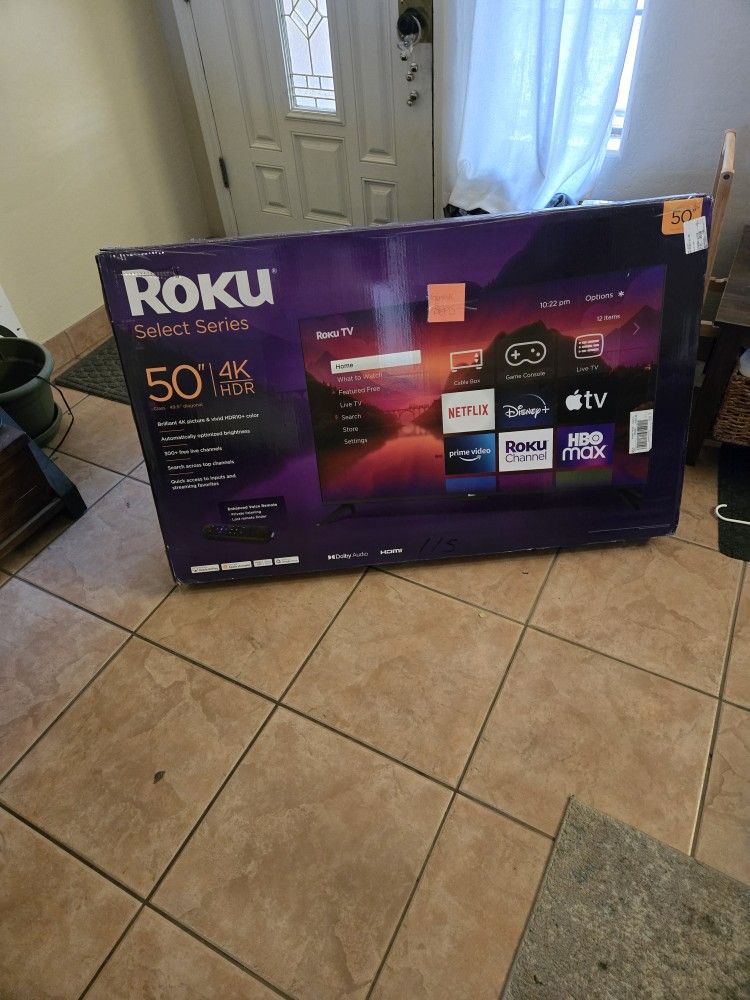 Roku Select Series 50-inch 4K HDR TV