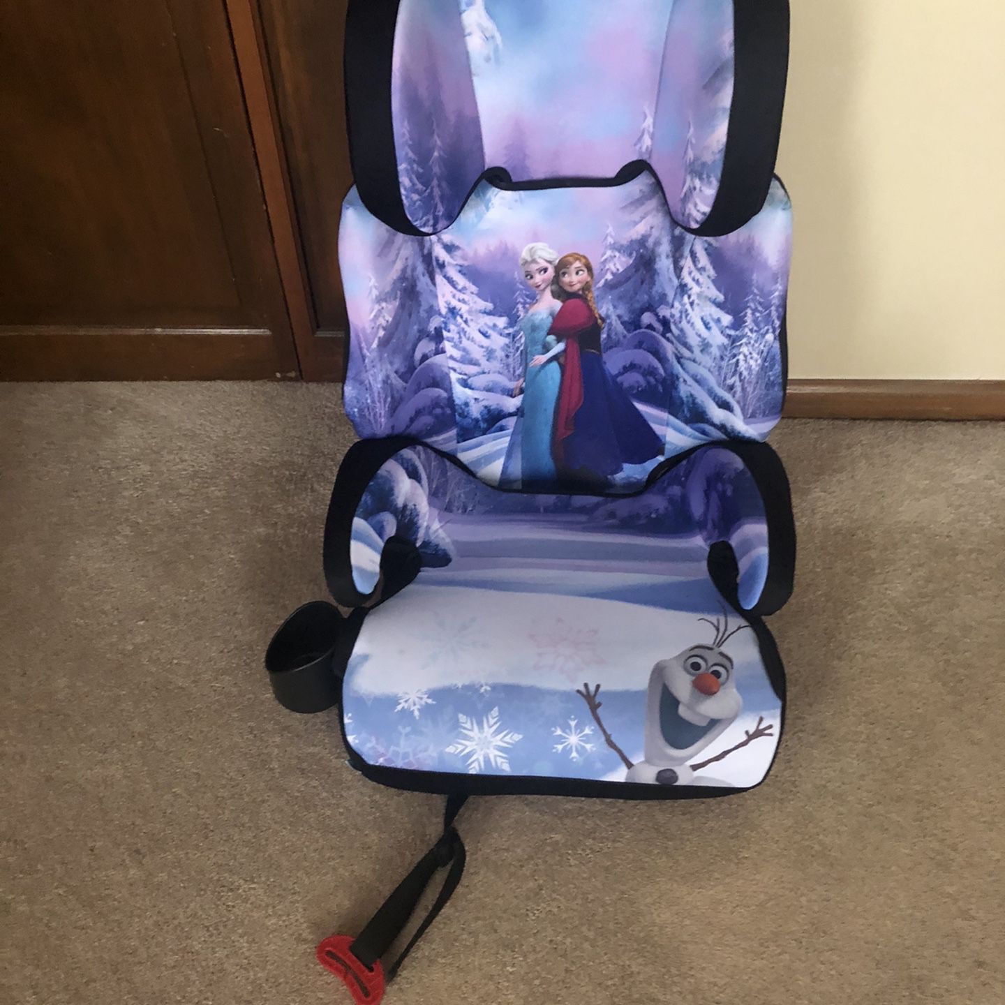 KidsEmbrace High-Back Booster Car Seat, Disney Frozen Elsa and Anna