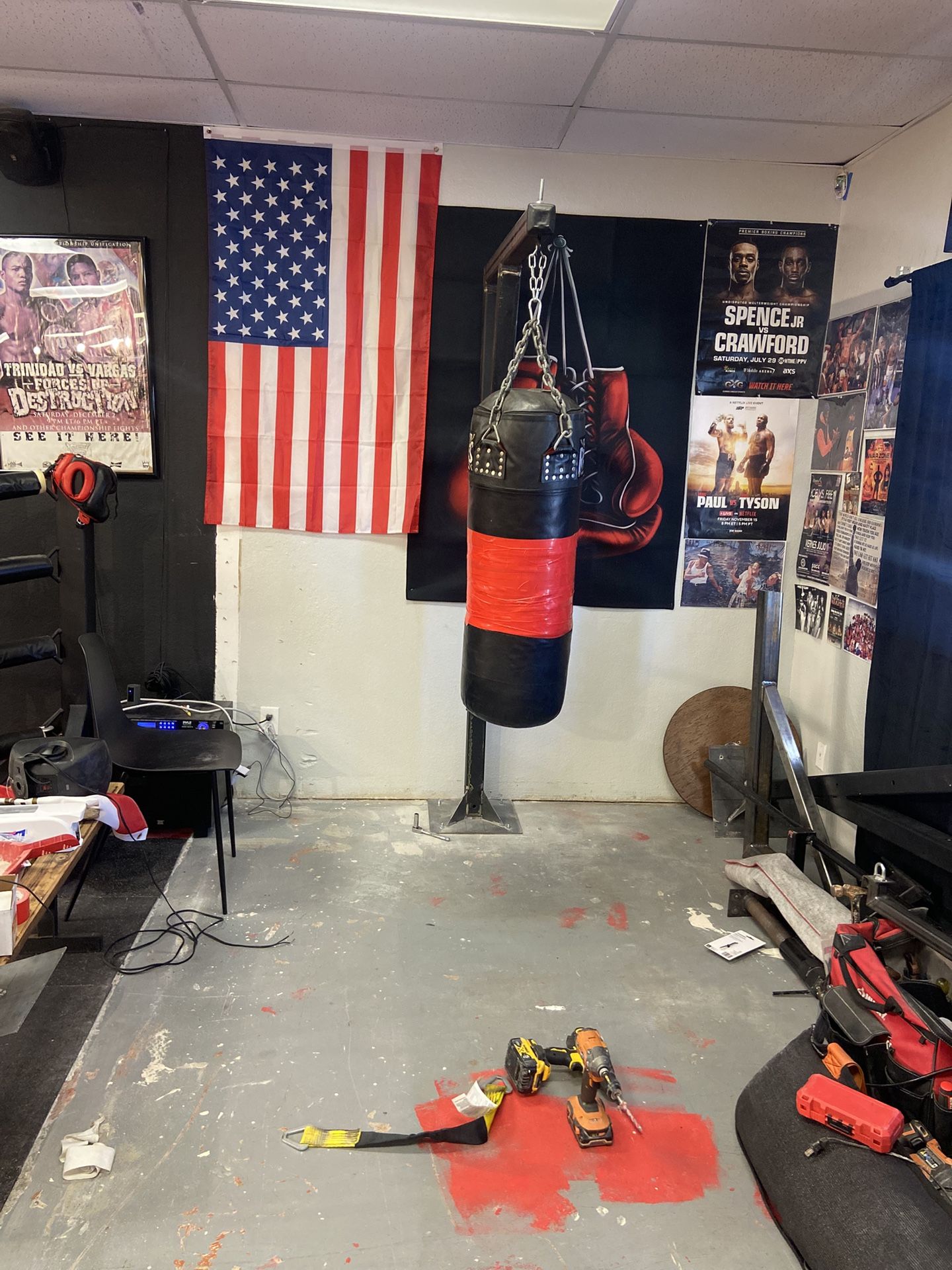 Single Punching Bag Stand
